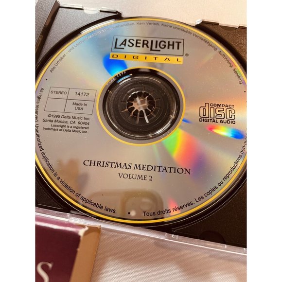 Christmas Meditation by Various Artists CD Set Of 3 Disc From 1997 Contemplative - Picture 11 of 12